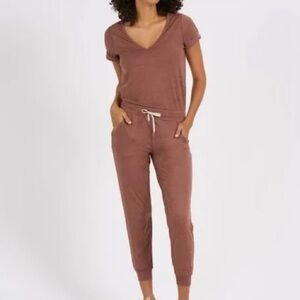 Vuori All Day Romper - Terra Cotta, Small